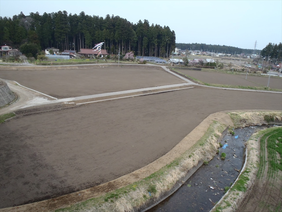 田川流域第2工区圃整工事施工写真