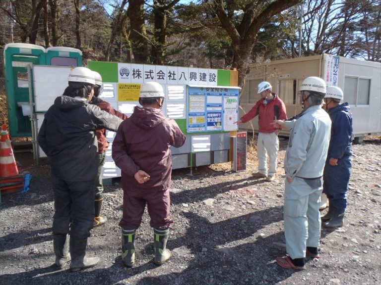 現場でもしっかり訓練していますイメージ