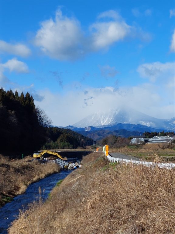 護岸工事田川