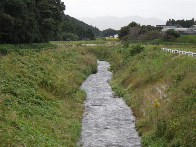 護岸工事田川