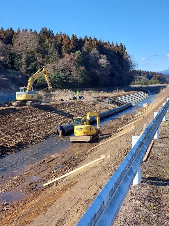 護岸工事　田川その２１（経過②）イメージ