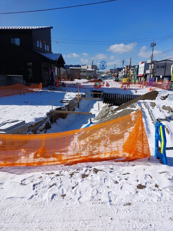 道路改良工事　平町東町線その１　①イメージ