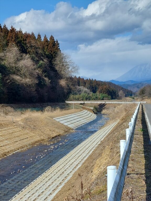 護岸工事田川